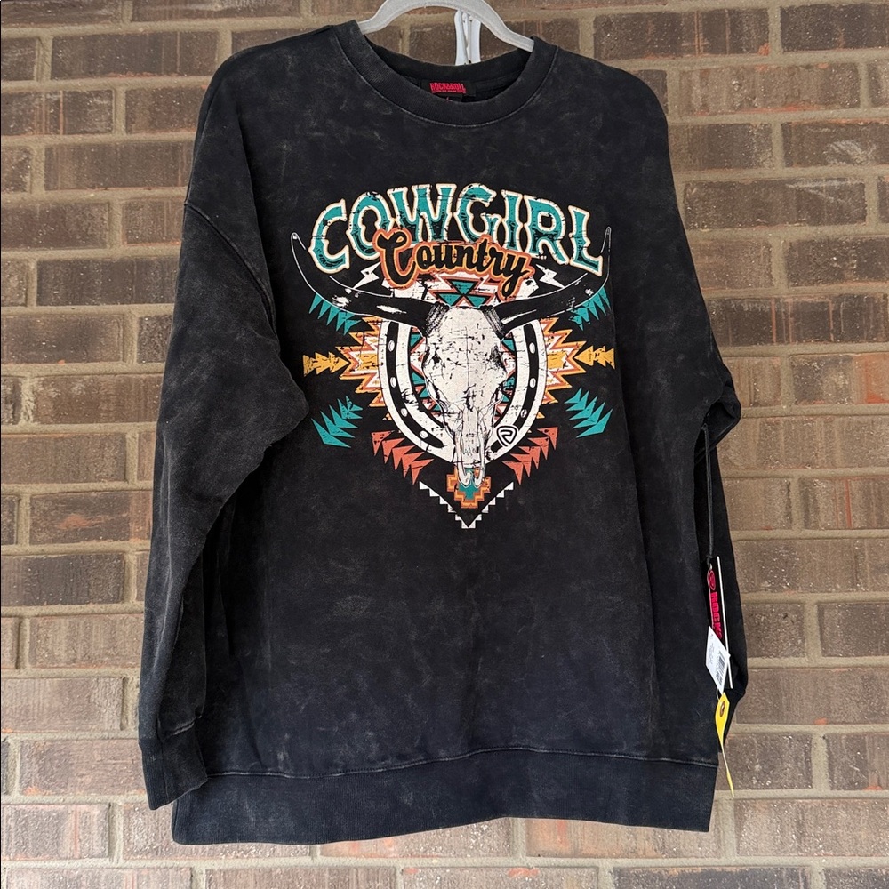 NWT Rock and Roll Denim Women’s Sweatshirt